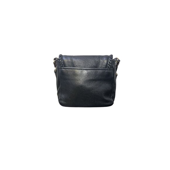 Aimee Kestenberg Black Leather & Wool Crossbody Bag - Picture 2 of 8